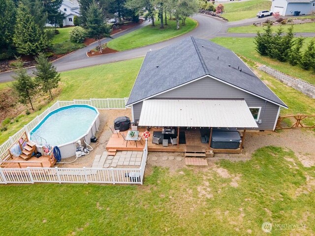 4 Dakota Ln, Elma, WA 98541 - bird's eye view