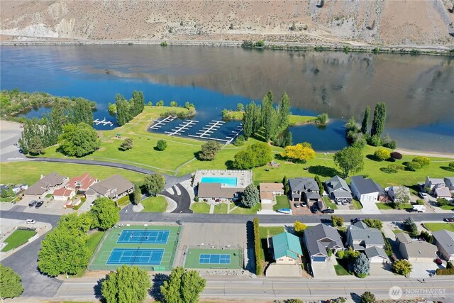200 E Marine View Dr, Orondo, WA 98843 - bird's eye view of a large body of water