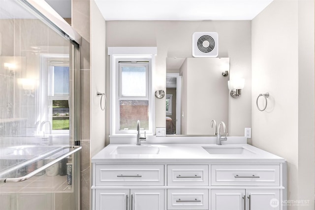 2376 Forest View Dr, Bellingham, WA 98229 - ensuite bathroom featuring double vanity