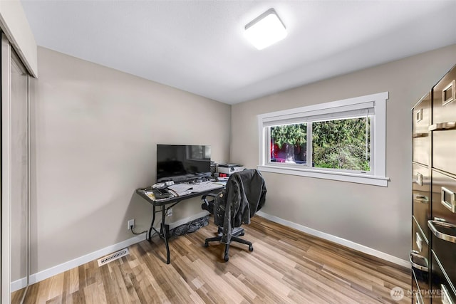 2376 Forest View Dr, Bellingham, WA 98229 - office space featuring wood finished floors and baseboards