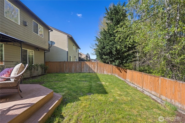 19301 87th Avenue Ct E, Graham, WA 98375 - view of yard with a fenced backyard