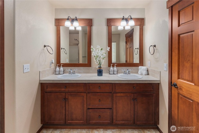 19301 87th Avenue Ct E, Graham, WA 98375 - bathroom with double vanity and a sink