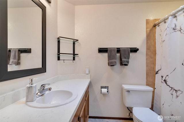 1823 19th Dr, Mukilteo, WA 98275 - bathroom featuring vanity and a shower with curtain