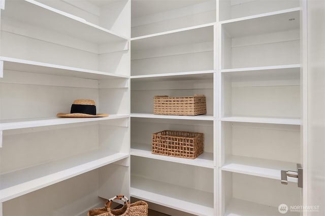 view of pantry