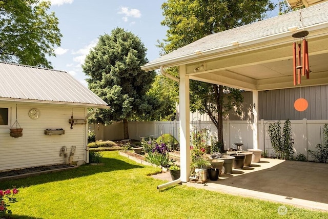 609 W Whitman Dr, College Place, WA 99324 - view of yard with a patio