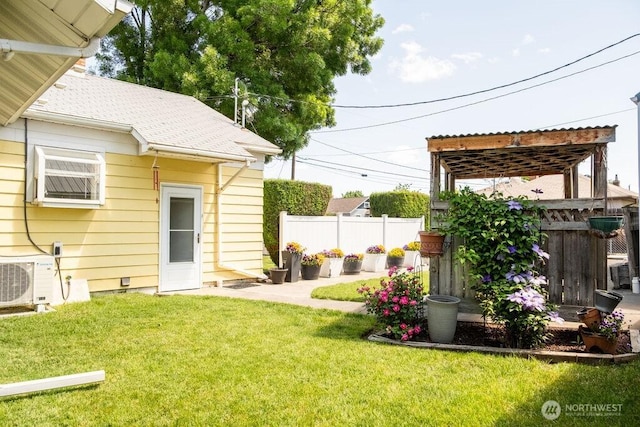 609 W Whitman Dr, College Place, WA 99324 - view of yard featuring a cooling unit