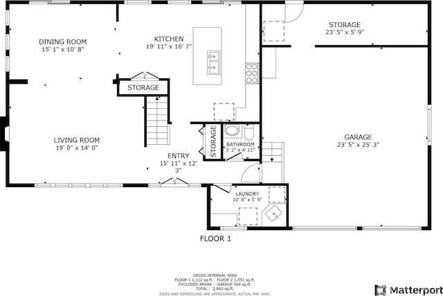 floor plan / room layout