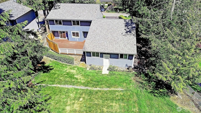 366 Tillicum Way, Camano Island, WA 98282 - birds eye view of property