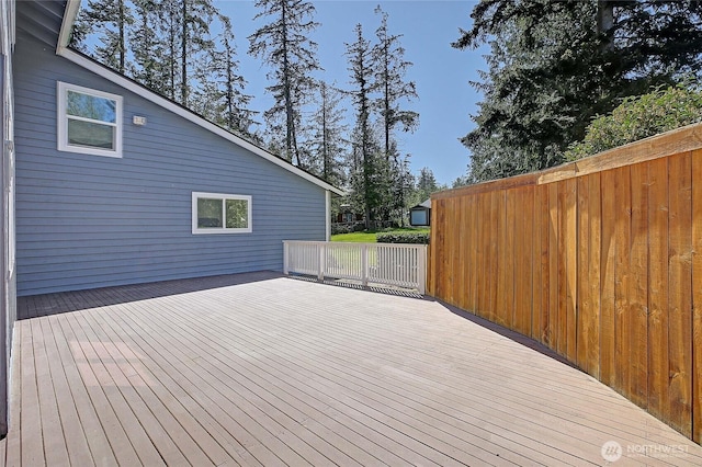 366 Tillicum Way, Camano Island, WA 98282 - view of wooden deck