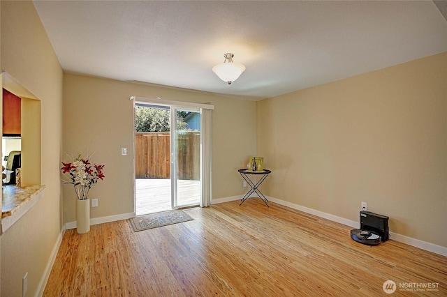 366 Tillicum Way, Camano Island, WA 98282 - interior space featuring baseboards and light wood-type flooring