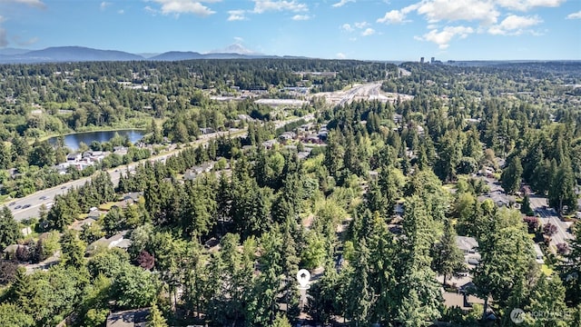 11628 NE 100th St, Kirkland, WA 98033 - view of property location featuring a forest and a water and mountain view