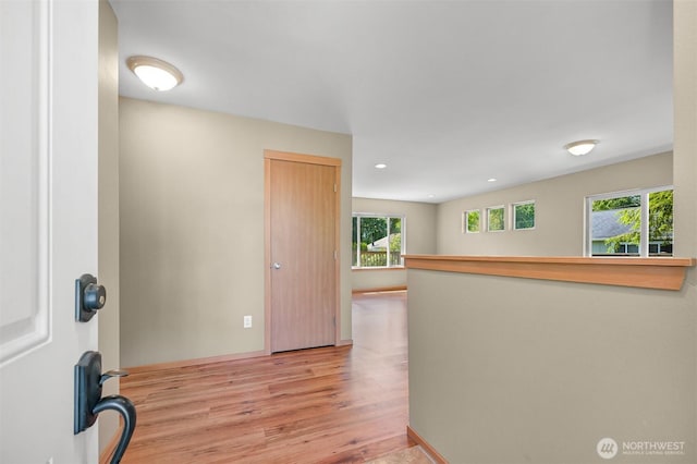 1321 Wilson Ave, Blaine, WA 98230 - entryway featuring light wood-style floors, healthy amount of natural light, and recessed lighting