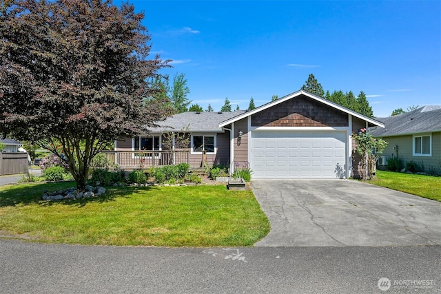 1321 Wilson Ave, Blaine, WA 98230 - single story home with a front yard, driveway, and an attached garage