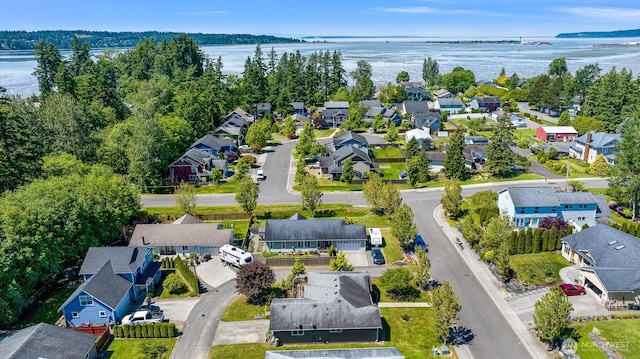 1321 Wilson Ave, Blaine, WA 98230 - aerial view of residential area with a nearby body of water