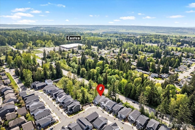 1616 96th Dr SE, Lake Stevens, WA 98258 - aerial view of property's location with nearby suburban area