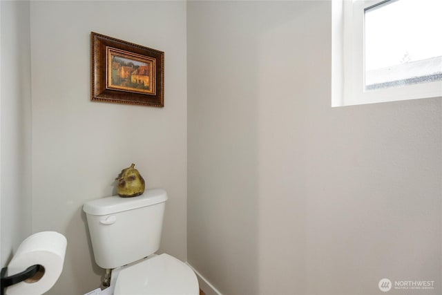 bathroom with toilet