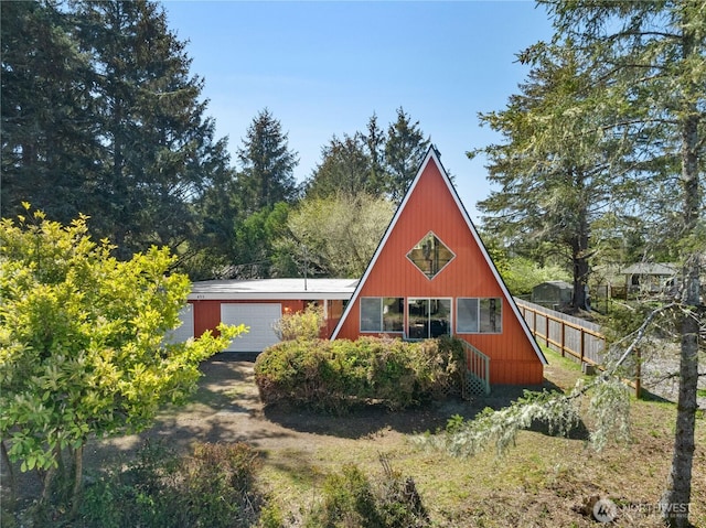 435 Lotloh St SE, Ocean Shores, WA 98569 - exterior space with fence