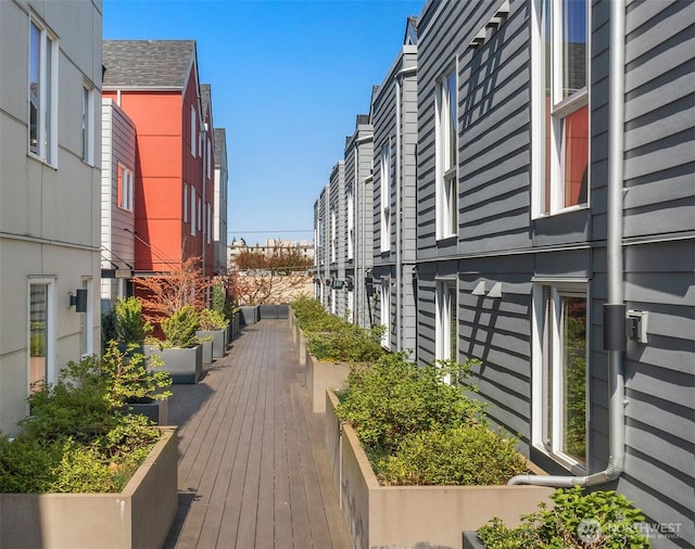 view of property's community