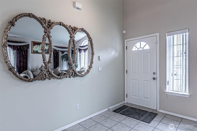 14231 SE 282nd St, Kent, WA 98042 - entrance foyer featuring plenty of natural light, baseboards, and light tile patterned floors