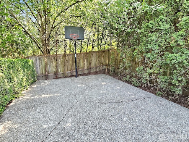 view of patio / terrace with fence