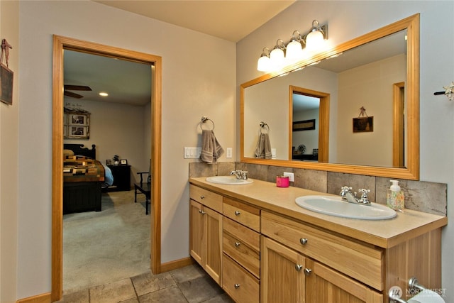 25012 67th Ave E, Graham, WA 98338 - ensuite bathroom featuring ensuite bath, a sink, and double vanity