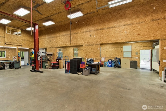 25012 67th Ave E, Graham, WA 98338 - garage featuring a workshop area