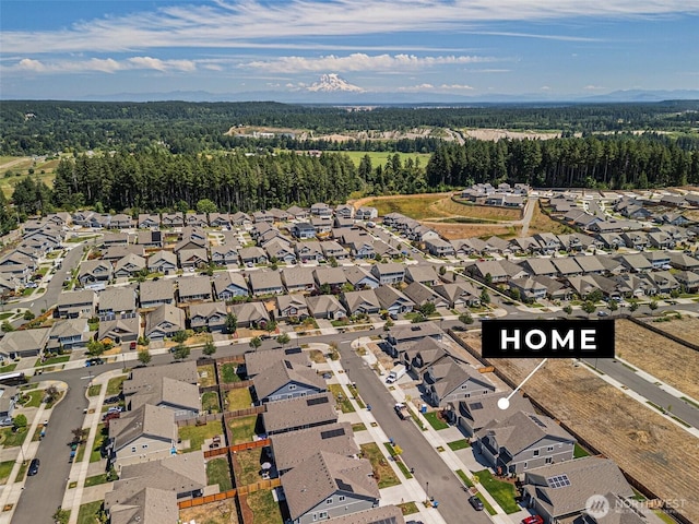 9621 7th Ave SE, Lacey, WA 98513 - view of property location with a heavily wooded area and nearby suburban area