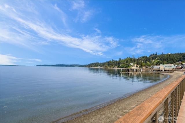 property view of water