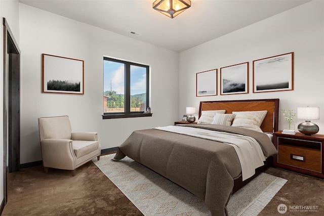 6401 Skookumchuck Rd SE, Tenino, WA 98589 - bedroom featuring visible vents and baseboards