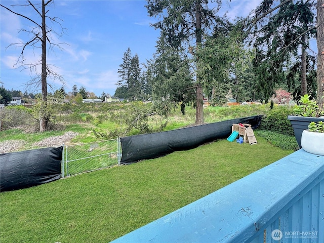 14914 20th Ave E, Parkland, WA 98445 - view of yard featuring a gate and fence