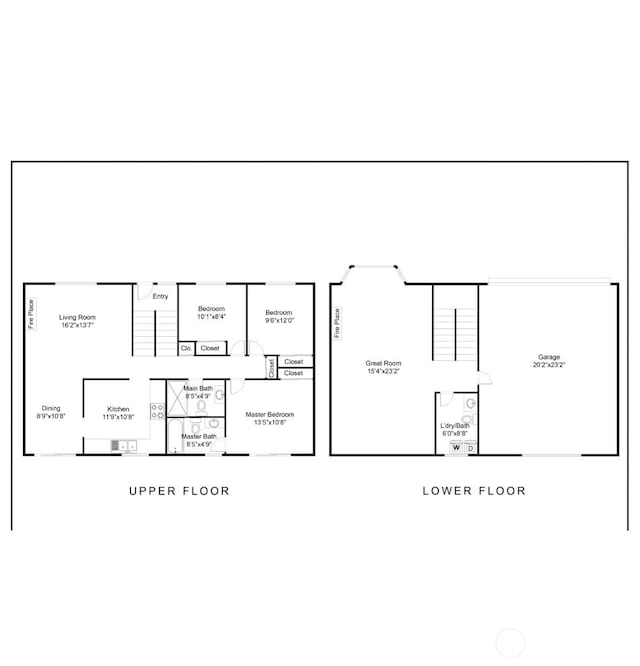 14914 20th Ave E, Parkland, WA 98445 - floor plan / room layout