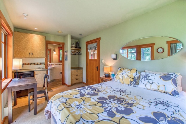 72 Thunderbird Trl, Orcas Island, WA 98280 - bedroom featuring light carpet