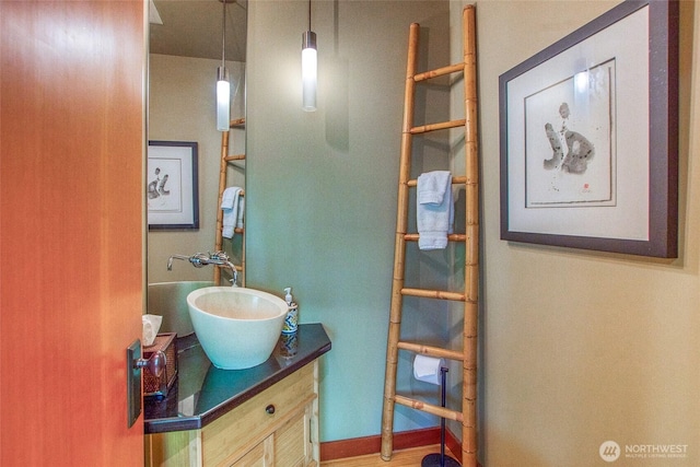 72 Thunderbird Trl, Orcas Island, WA 98280 - bathroom with vanity