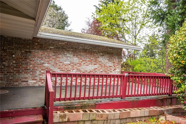 view of deck