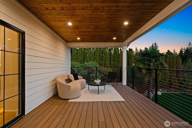 11016 46th St E, Edgewood, WA 98372 - view of wooden deck