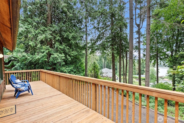 13600 Hillcrest St NW, Poulsbo, WA 98370 - view of deck