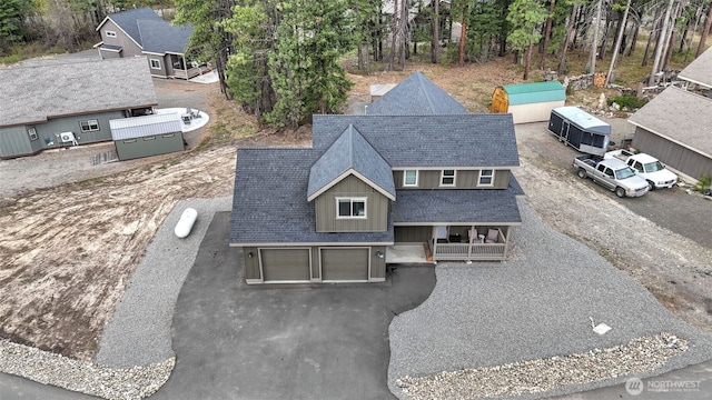aerial view