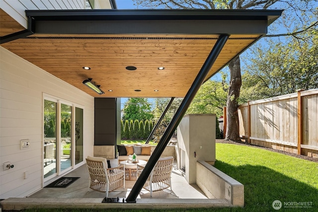 view of patio / terrace
