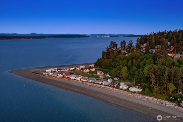 2426 Eastpoint Dr, Langley, WA 98260 - aerial view of property and surrounding area featuring a nearby body of water