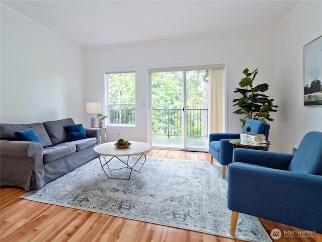 4350 W Lake Sammamish Pkwy SE Unit 133, Issaquah, WA 98027 - living area with wood finished floors