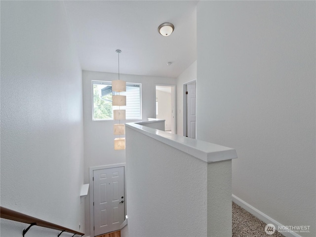 4350 W Lake Sammamish Pkwy SE Unit 133, Issaquah, WA 98027 - staircase featuring baseboards and carpet