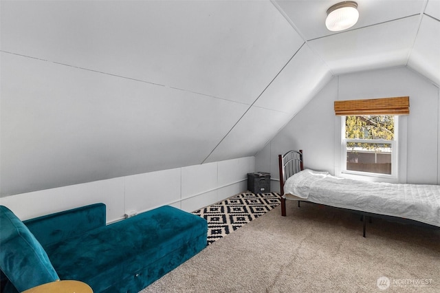 707 N 10th St, Tacoma, WA 98403 - carpeted bedroom with lofted ceiling