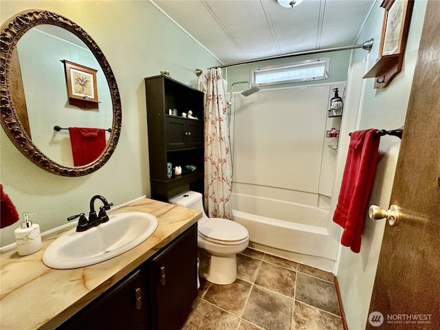 4317 Hamilton Dr, Oak Harbor, WA 98277 - full bathroom featuring vanity and shower / tub combo