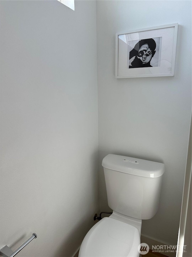 bathroom with toilet
