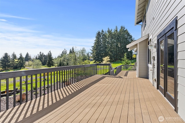 309 Cousins Rd, Chehalis, WA 98532 - view of wooden deck