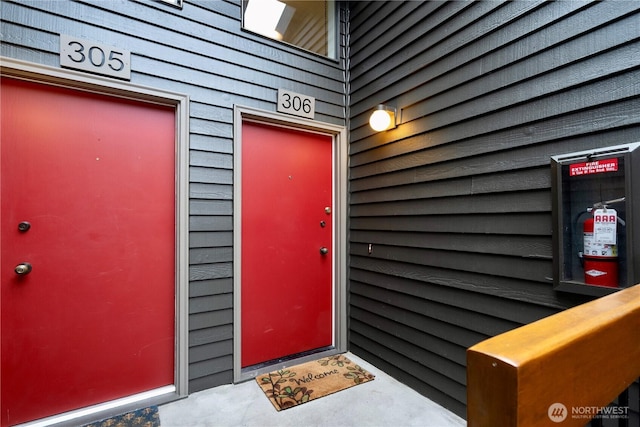 view of property entrance
