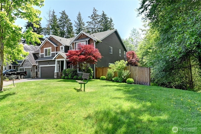 501 125th Ave NE, Lake Stevens, WA 98258 - craftsman house featuring driveway, a garage, and stone siding