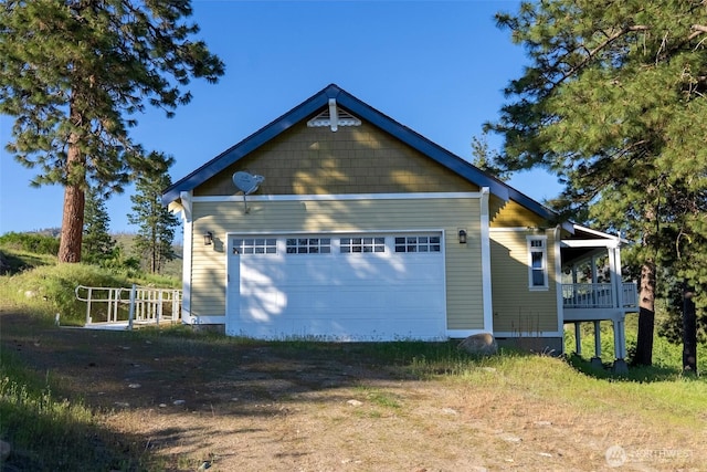 44 Alpine Ln, Okanogan, WA 98840 - view of home's exterior with a garage