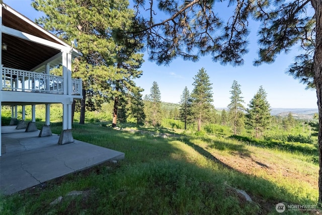 44 Alpine Ln, Okanogan, WA 98840 - view of yard with a patio
