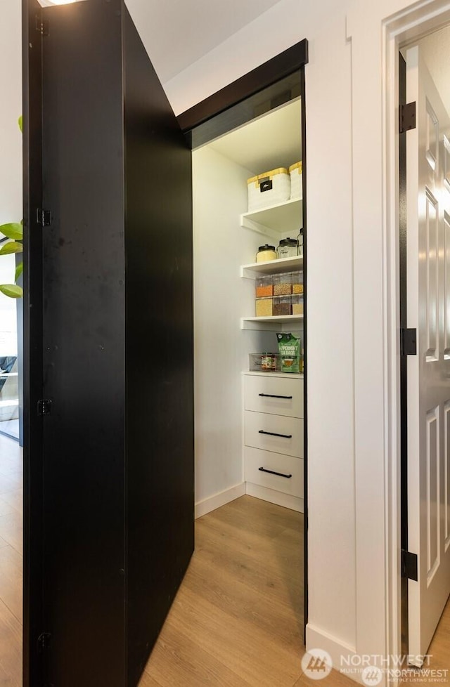 view of pantry